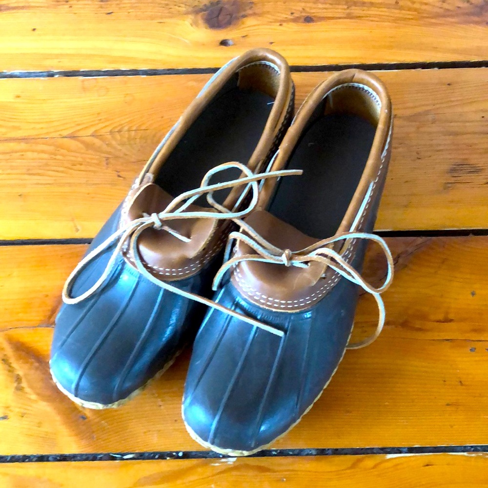LL Bean Duck Boot Moccasins